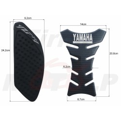TANK PAD + OSŁONY BOCZNE ZBIORNIKA SIDE GRIP YAMAHA YZF 1000 R1 roczniki 2009-2014