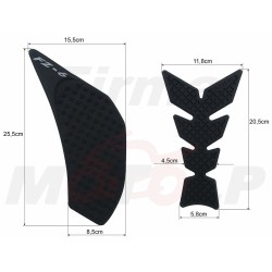 TANK PAD + OSŁONY BOCZNE ZBIORNIKA SIDE GRIP YAMAHA FZ 6 600 FZ-6 FZ6 FAZER roczniki 2006-2010