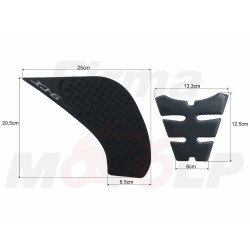 TANK PAD + OSŁONY BOCZNE ZBIORNIKA SIDE GRIP YAMAHA XJ6 XJ600 XJ-6 DIVERSION roczniki 2010-2016