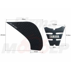 TANK PAD + OSŁONY BOCZNE ZBIORNIKA SIDE GRIP YAMAHA XJ6 XJ600 XJ-6 DIVERSION roczniki 2010-2016
