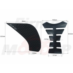 TANK PAD + OSŁONY BOCZNE ZBIORNIKA SIDE GRIP YAMAHA XJ6 XJ600 XJ-6 DIVERSION roczniki 2010-2016