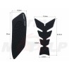 TANK PAD + OSŁONY BOCZNE ZBIORNIKA SIDE GRIP YAMAHA YZF 600 R6 R-6 roczniki 2006-2007