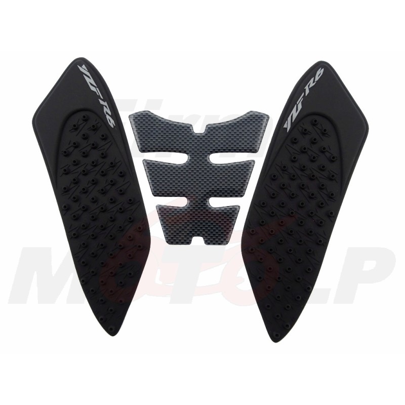 TANK PAD + OSŁONY BOCZNE ZBIORNIKA SIDE GRIP YAMAHA YZF 600 R6 R-6 roczniki 2006-2007
