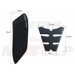 TANK PAD + OSŁONY BOCZNE ZBIORNIKA SIDE GRIP YAMAHA YZF 600 R6 R-6 roczniki 2006-2007
