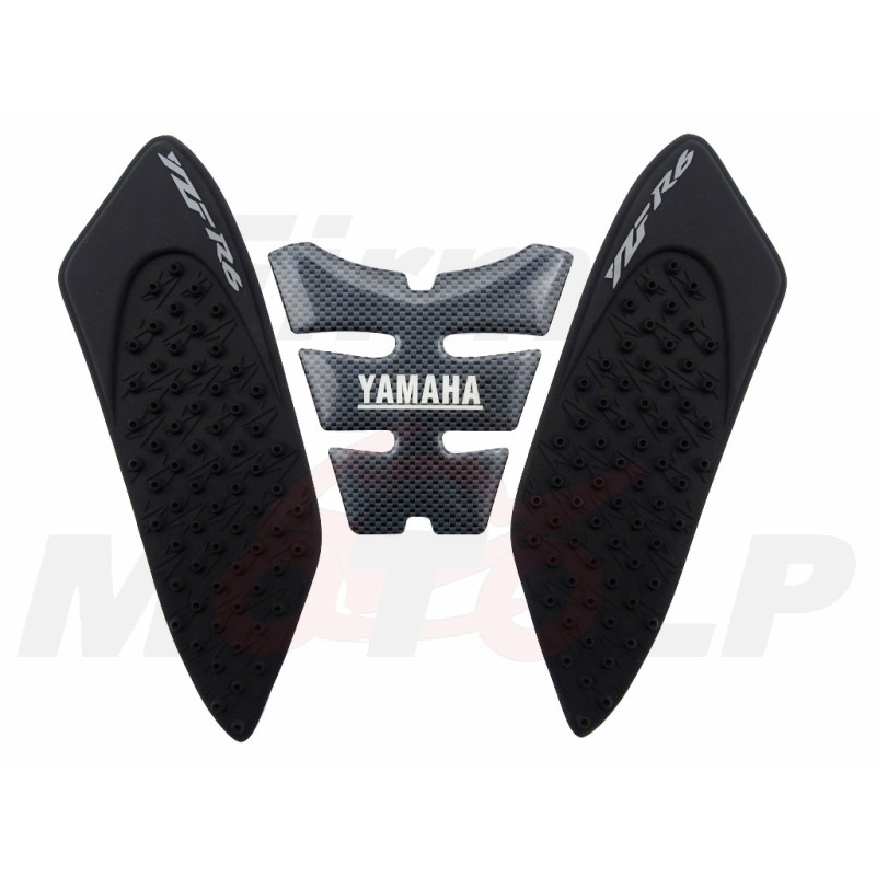 TANK PAD + OSŁONY BOCZNE ZBIORNIKA SIDE GRIP YAMAHA YZF 600 R6 R-6 roczniki 2006-2007