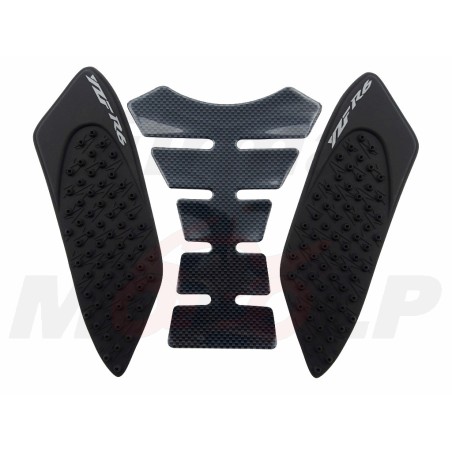 TANK PAD + OSŁONY BOCZNE ZBIORNIKA SIDE GRIP YAMAHA YZF 600 R6 R-6 roczniki 2006-2007