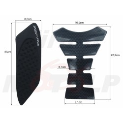 TANK PAD + OSŁONY BOCZNE ZBIORNIKA SIDE GRIP YAMAHA YZF 600 R6 R-6 roczniki 2006-2007