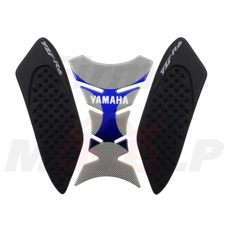 TANK PAD + OSŁONY BOCZNE ZBIORNIKA SIDE GRIP YAMAHA YZF 600 R6 R-6 roczniki 2006-2007