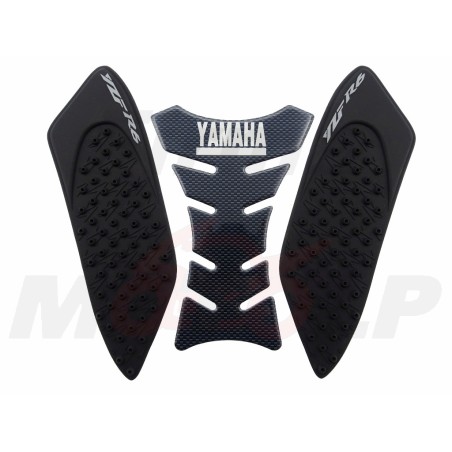 TANK PAD + OSŁONY BOCZNE ZBIORNIKA SIDE GRIP YAMAHA YZF 600 R6 R-6 roczniki 2006-2007