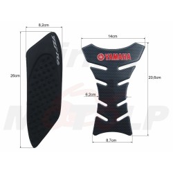 TANK PAD + OSŁONY BOCZNE ZBIORNIKA SIDE GRIP YAMAHA YZF 600 R6 R-6 roczniki 2006-2007