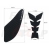 TANK PAD + OSŁONY BOCZNE ZBIORNIKA SIDE GRIP KAWASAKI ZX-6 R ZX6R ZX 6 NINJA roczniki 2007-2008