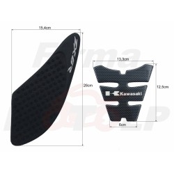 TANK PAD + OSŁONY BOCZNE ZBIORNIKA SIDE GRIP KAWASAKI ZX-6 R ZX6R ZX 6 NINJA roczniki 2007-2008