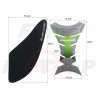 TANK PAD + OSŁONY BOCZNE ZBIORNIKA SIDE GRIP KAWASAKI ZX-6 R ZX6R ZX 6 NINJA roczniki 2007-2008