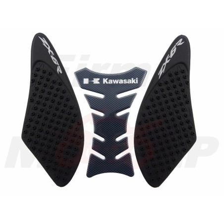TANK PAD + OSŁONY BOCZNE ZBIORNIKA SIDE GRIP KAWASAKI ZX-6 R ZX6R ZX 6 NINJA roczniki 2007-2008