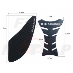 TANK PAD + OSŁONY BOCZNE ZBIORNIKA SIDE GRIP KAWASAKI ZX-6 R ZX6R ZX 6 NINJA roczniki 2007-2008