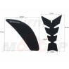 TANK PAD + OSŁONY BOCZNE ZBIORNIKA SIDE GRIP KAWASAKI ER-6 N ER6 ER 6 roczniki 2006-2012