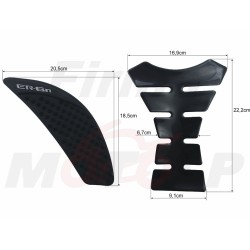 TANK PAD + OSŁONY BOCZNE ZBIORNIKA SIDE GRIP KAWASAKI ER-6 N ER6 ER 6 roczniki 2006-2012
