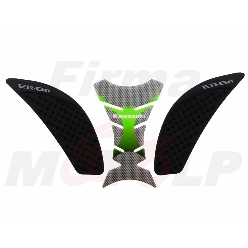 TANK PAD + OSŁONY BOCZNE ZBIORNIKA SIDE GRIP KAWASAKI ER-6 N ER6 ER 6 roczniki 2006-2012