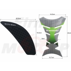 TANK PAD + OSŁONY BOCZNE ZBIORNIKA SIDE GRIP KAWASAKI ER-6 N ER6 ER 6 roczniki 2006-2012