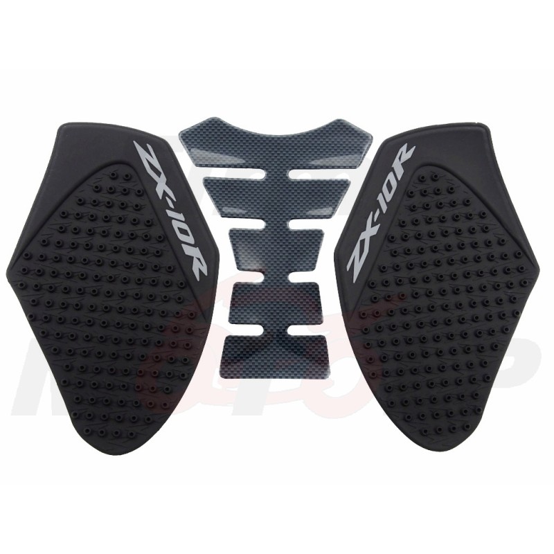 TANK PAD + OSŁONY BOCZNE ZBIORNIKA SIDE GRIP KAWASAKI ZX-10 R ZX10R NINJA roczniki 2011-2019