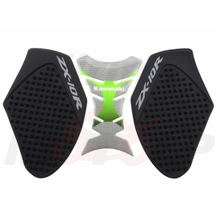 TANK PAD + OSŁONY BOCZNE ZBIORNIKA SIDE GRIP KAWASAKI ZX-10 R ZX10R NINJA roczniki 2011-2019