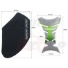 TANK PAD + OSŁONY BOCZNE ZBIORNIKA SIDE GRIP KAWASAKI ZX-10 R ZX10R NINJA roczniki 2011-2019
