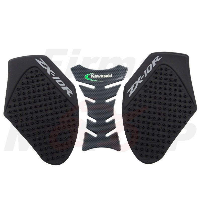 TANK PAD + OSŁONY BOCZNE ZBIORNIKA SIDE GRIP KAWASAKI ZX-10 R ZX10R NINJA roczniki 2011-2019
