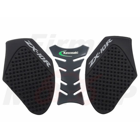 TANK PAD + OSŁONY BOCZNE ZBIORNIKA SIDE GRIP KAWASAKI ZX-10 R ZX10R NINJA roczniki 2011-2019