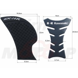 TANK PAD + OSŁONY BOCZNE ZBIORNIKA SIDE GRIP KAWASAKI ZX-14 R ZX14R NINJA roczniki 2006-2015