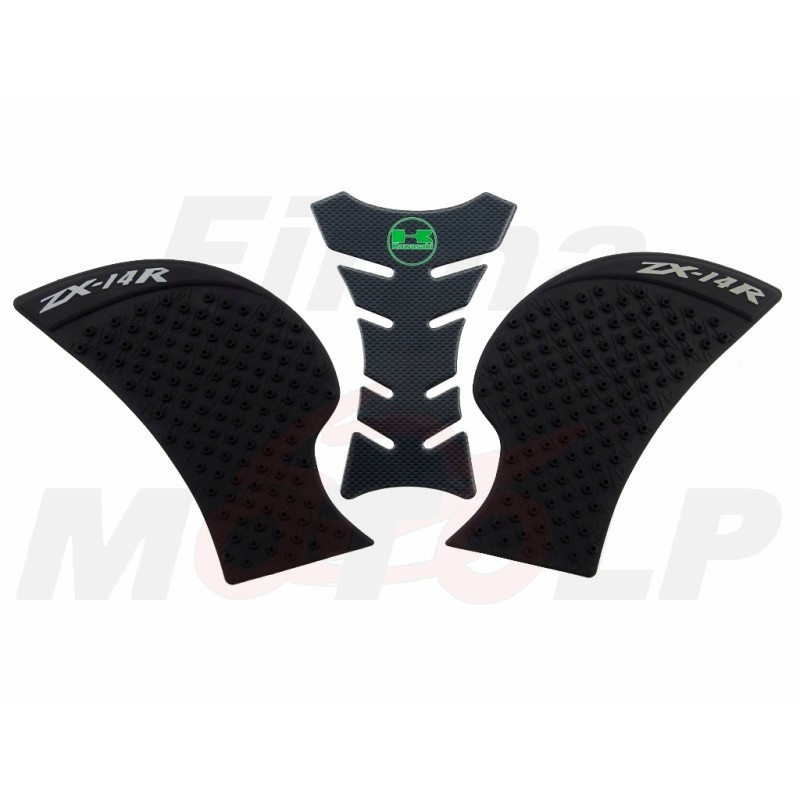 TANK PAD + OSŁONY BOCZNE ZBIORNIKA SIDE GRIP KAWASAKI ZX-14 R ZX14R NINJA roczniki 2006-2015