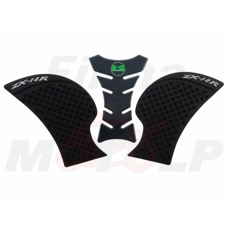 TANK PAD + OSŁONY BOCZNE ZBIORNIKA SIDE GRIP KAWASAKI ZX-14 R ZX14R NINJA roczniki 2006-2015