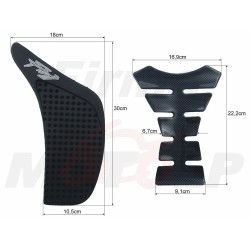 TANK PAD + OSŁONY BOCZNE ZBIORNIKA SIDE GRIP YAMAHA FZ1 FZ 1 1000 FZ-1 FAZER roczniki 2006-2015
