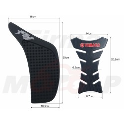 TANK PAD + OSŁONY BOCZNE ZBIORNIKA SIDE GRIP YAMAHA FZ1 FZ 1 1000 FZ-1 FAZER roczniki 2006-2015