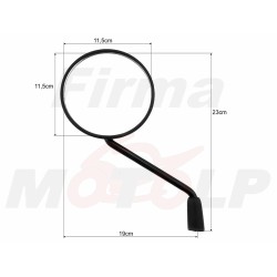 LUSTERKA HONDA CRM 75 125 NX 650 DOMINATOR XL 600 TRANSALP XR 650 R XRV 750 AFRICA TWIN HOMOLOGACJA E9