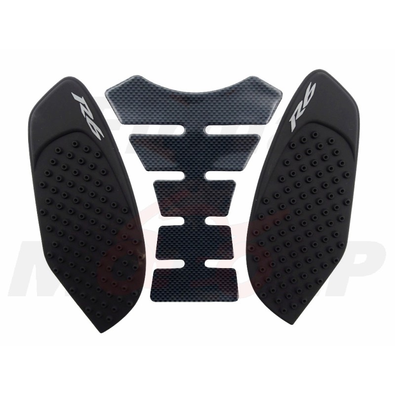 TANK PAD + OSŁONY BOCZNE ZBIORNIKA SIDE GRIP YAMAHA YZF 600 R6 R-6 roczniki 2008-2016