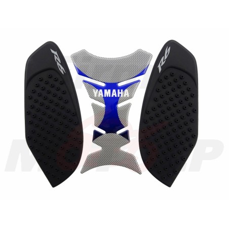 TANK PAD + OSŁONY BOCZNE ZBIORNIKA SIDE GRIP YAMAHA YZF 600 R6 R-6 roczniki 2008-2016