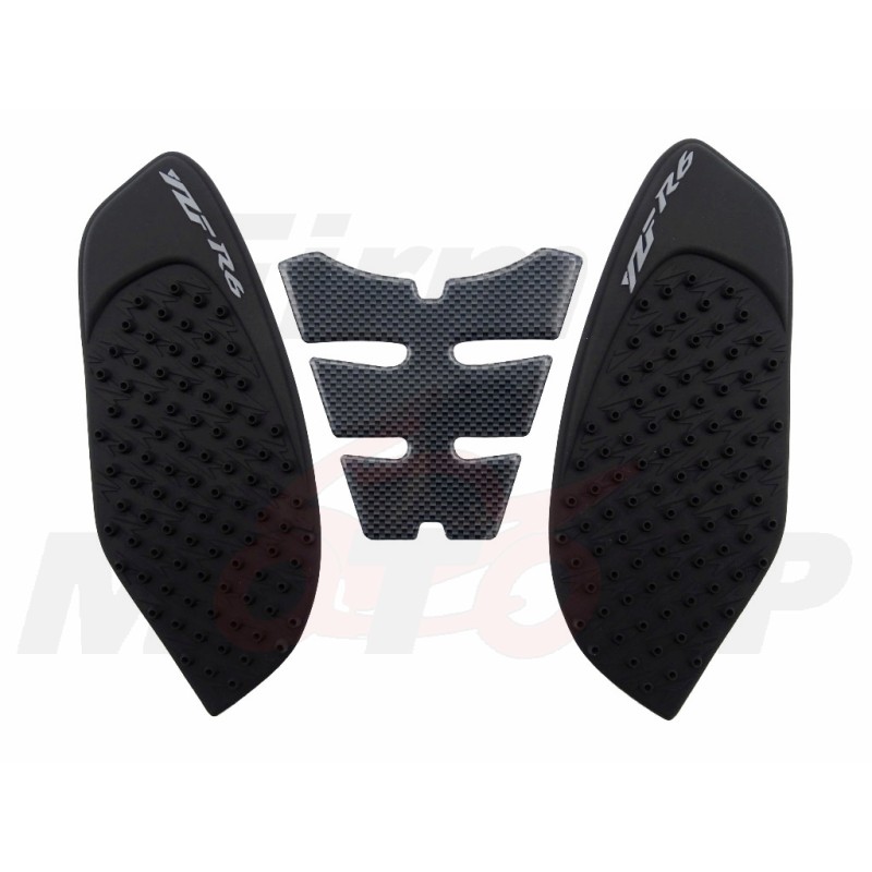 TANK PAD + OSŁONY BOCZNE ZBIORNIKA SIDE GRIP YAMAHA YZF 600 R6 R-6 roczniki 2008-2016