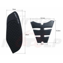 TANK PAD + OSŁONY BOCZNE ZBIORNIKA SIDE GRIP YAMAHA YZF 600 R6 R-6 roczniki 2008-2016