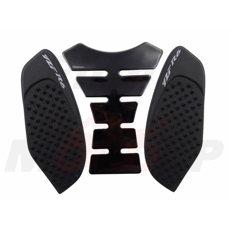 TANK PAD + OSŁONY BOCZNE ZBIORNIKA SIDE GRIP YAMAHA YZF 600 R6 R-6 roczniki 2008-2016
