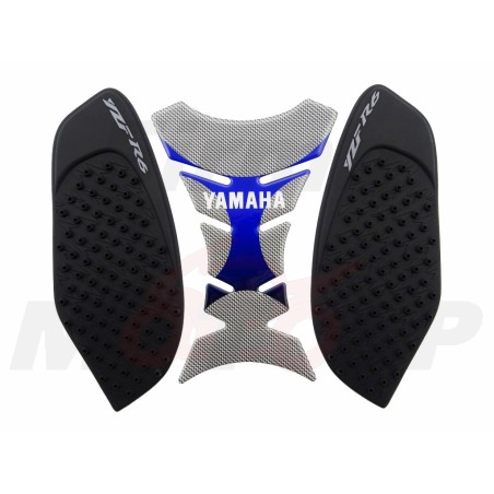 TANK PAD + OSŁONY BOCZNE ZBIORNIKA SIDE GRIP YAMAHA YZF 600 R6 R-6 roczniki 2008-2016