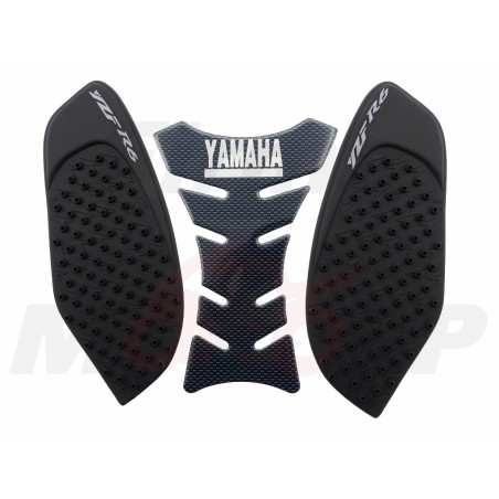 TANK PAD + OSŁONY BOCZNE ZBIORNIKA SIDE GRIP YAMAHA YZF 600 R6 R-6 roczniki 2008-2016