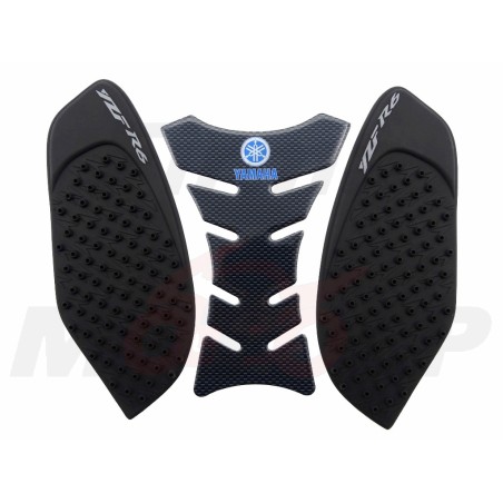 TANK PAD + OSŁONY BOCZNE ZBIORNIKA SIDE GRIP YAMAHA YZF 600 R6 R-6 roczniki 2008-2016