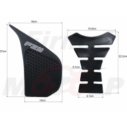 TANK PAD + OSŁONY BOCZNE ZBIORNIKA SIDE GRIP YAMAHA FZ 8 800 FZ-8 FZ8 FAZER roczniki 2010-2016