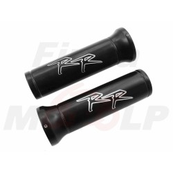 MANETKI MOTOCYKLOWE GRIPY METAL CZARNE HONDA CBR 600 900 929 954 1000 RR