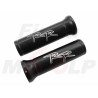MANETKI MOTOCYKLOWE GRIPY METAL CZARNE HONDA CBR 600 900 929 954 1000 RR