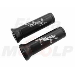 MANETKI MOTOCYKLOWE GRIPY METAL CZARNE HONDA CBR 600 900 929 954 1000 RR
