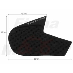 ANTYPOŚLIZGOWE OSŁONY BOCZNE TANK PADY SIDE GRIP YAMAHA MT-09 MT09 MT 09 roczniki 2013-2015
