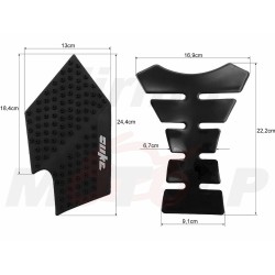 TANK PAD + OSŁONY BOCZNE ZBIORNIKA SIDE GRIPY KTM DUKE 125 200 390