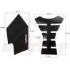 TANK PAD + OSŁONY BOCZNE ZBIORNIKA SIDE GRIPY KTM DUKE 125 200 390