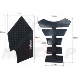 TANK PAD + OSŁONY BOCZNE ZBIORNIKA SIDE GRIPY KTM DUKE 125 200 390